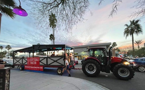 Scottsdale police clash with ‘Big Sexy’ party tractor in Old Town