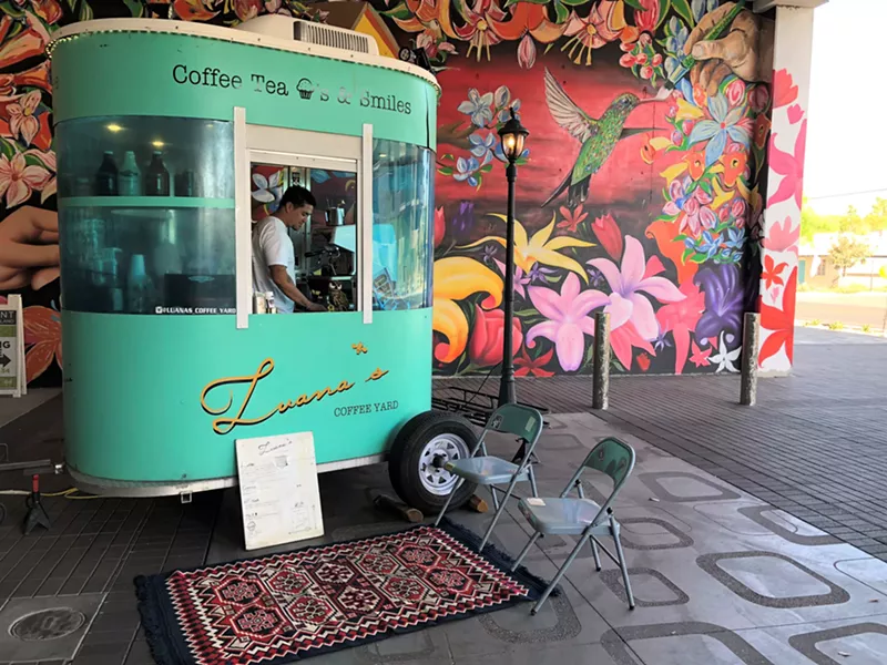 Breakfast Beat A Chill Nomadic Coffee Cart with Viral Lattes Phoenix