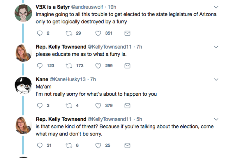 Arizona Lawmaker Kelly Townsend Wants To Know What A Furry Is | Phoenix New  Times
