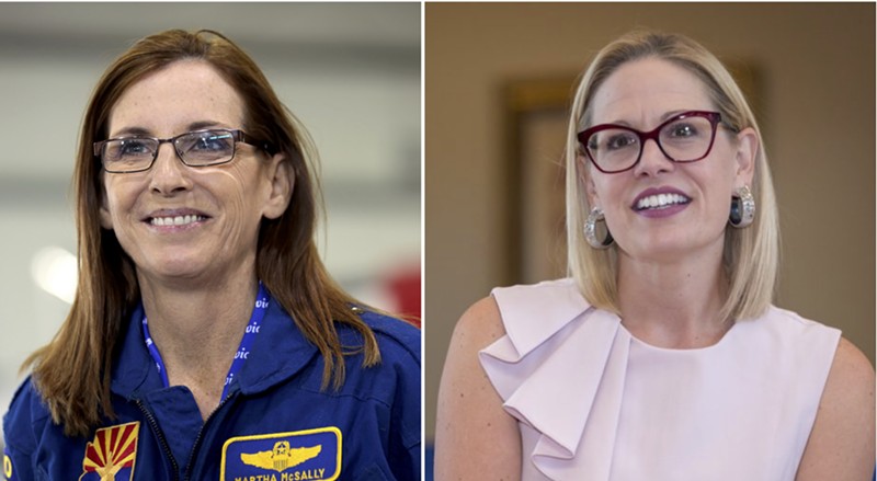 Arizona Senate Primary Results McSally and Sinema Phoenix New Times