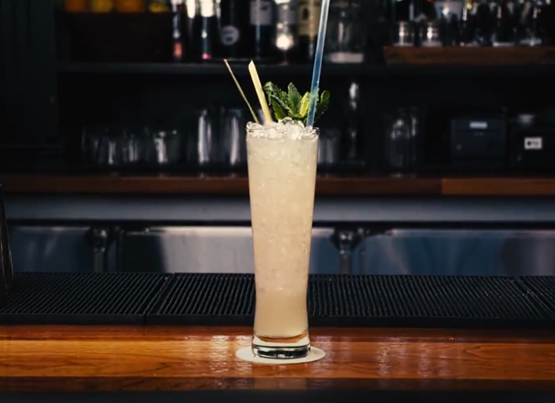 DIY — The Lemongrass Collins Recipe from Bitter & Twisted Cocktail