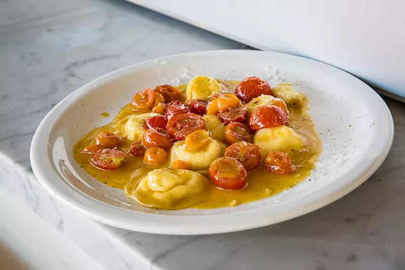 A fresh pasta dish from Tratto.