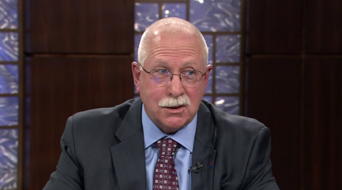 Charles Ryan, then-director of the Arizona Department of Corrections, appears on Arizona PBS in 2015.
