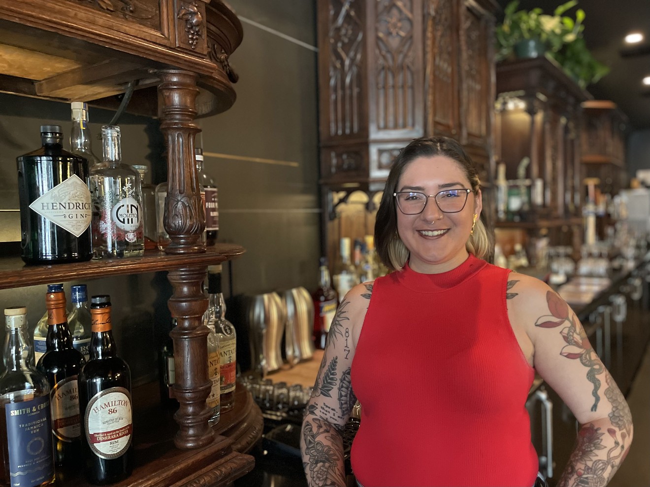 Delena Humble-Fischer, bar manager for Sin Muerte, is 2023's Last Slinger Standing.