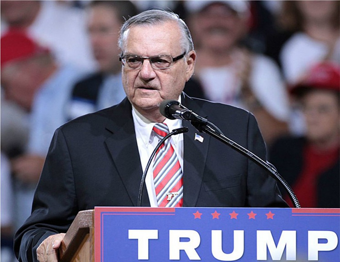 Rumors are circulating that former sheriff and Trump loyalist Joe Arpaio will not make an appearance at the rally tomorrow.