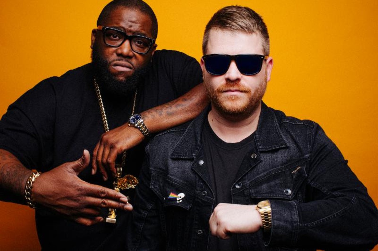 Run the Jewels are scheduled to perform on Sunday, October 22, at the Lost Lake Festival.