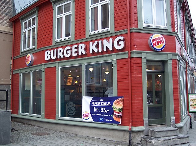 Hallo sulten venn. Denne Burger King er i Oslo!