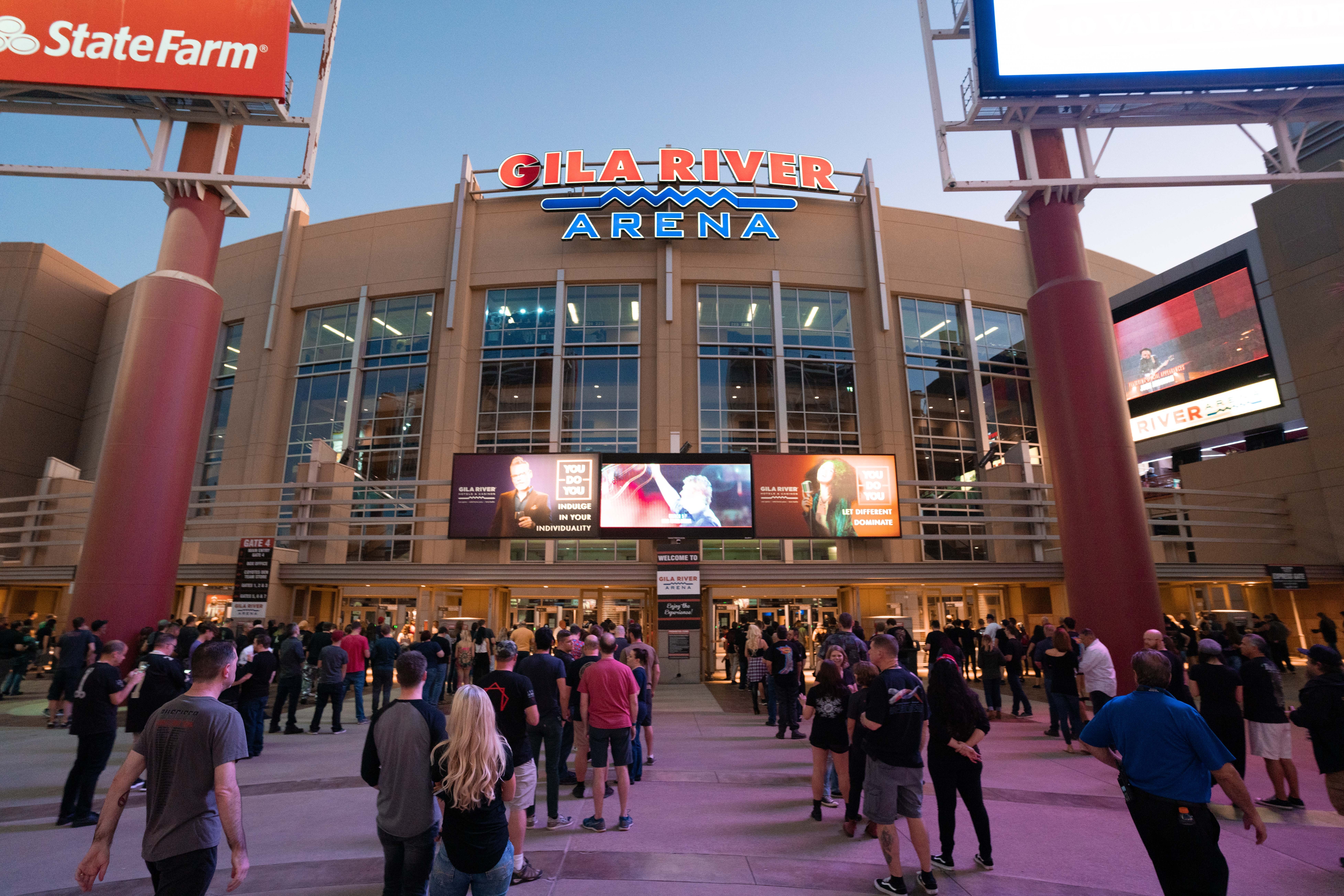 Arizona Coyotes @ Gila River Arena - Picture of Desert Diamond Arena,  Glendale - Tripadvisor