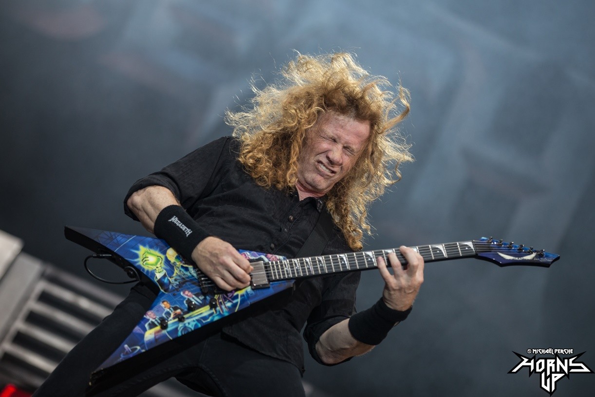 Dave Mustaine of Megadeth.