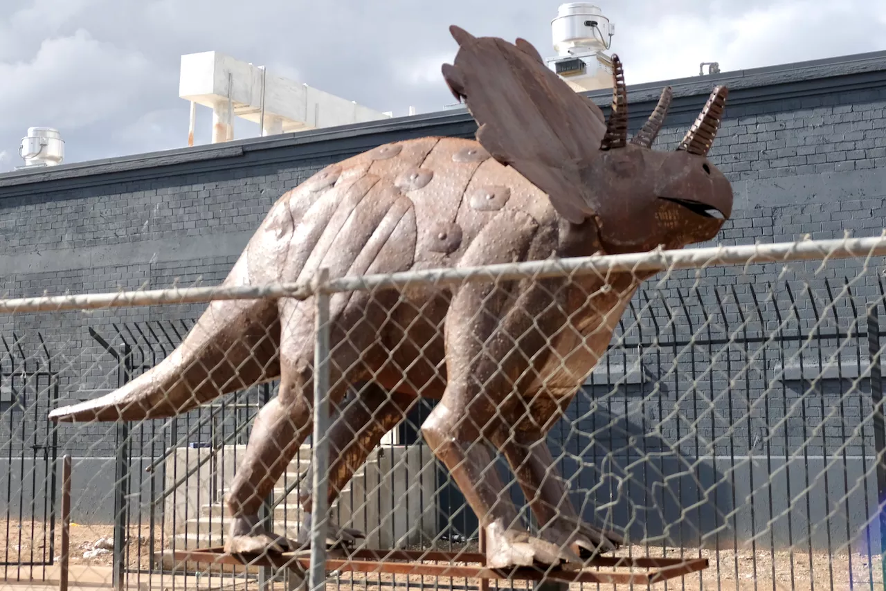 Judge Allows Dinosaur Sculptures to Remain in Phoenix Homeless