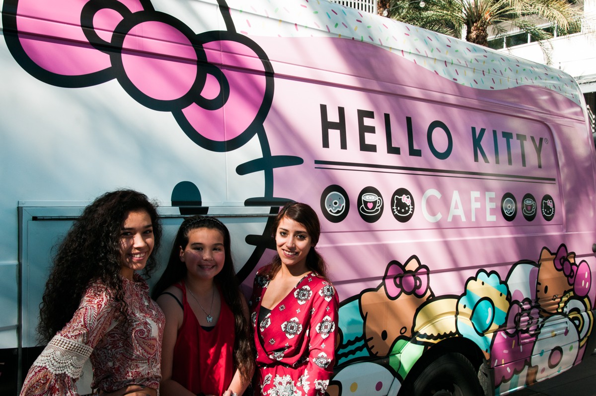 Hello Kitty Cafe Truck Brings Treats, Smiles to Fans
