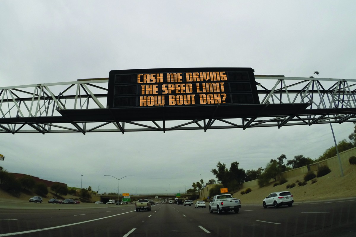 Here Are The Funniest Submissions From ADOT's Highway Sign Contest |  Phoenix New Times