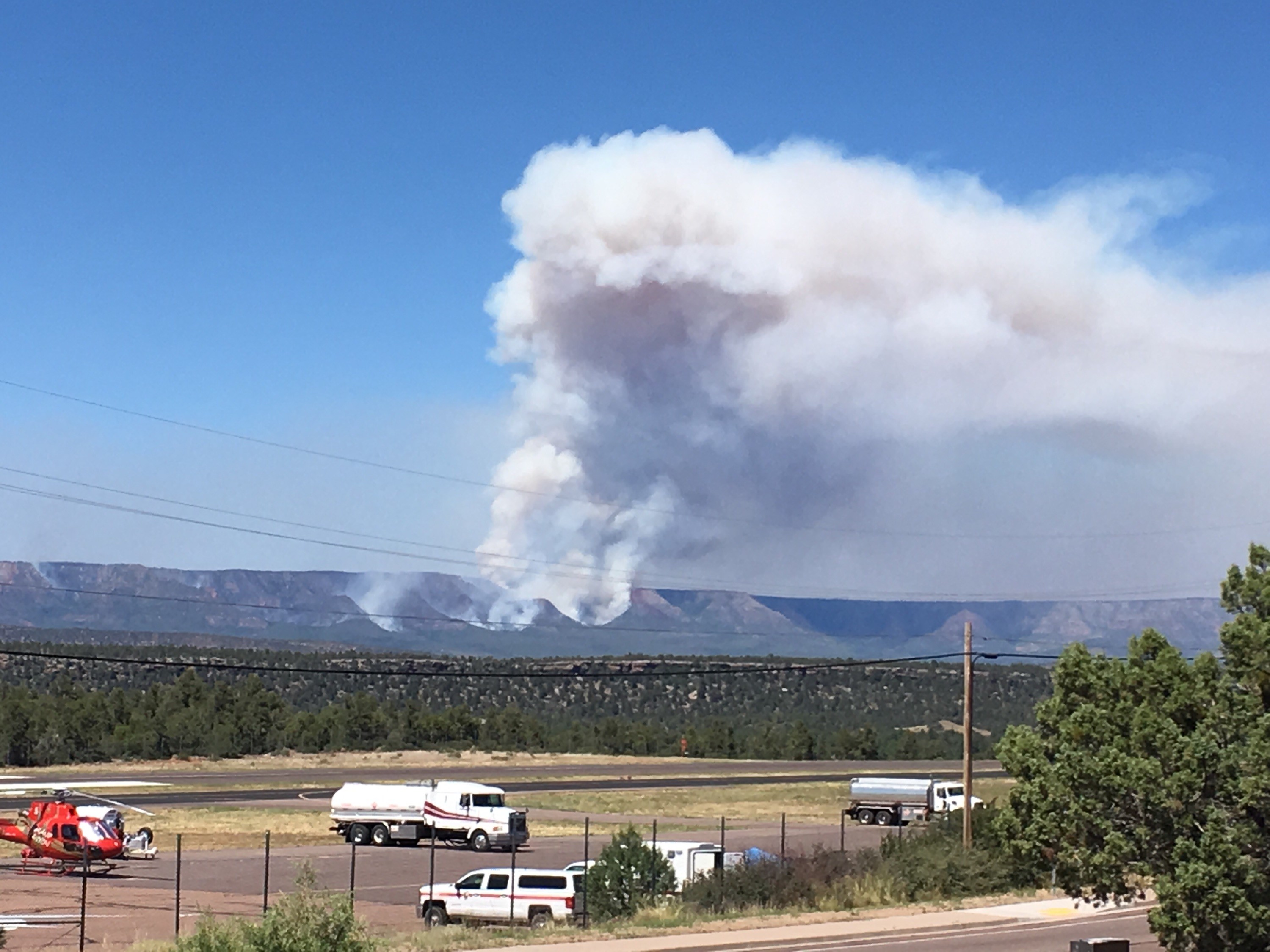 Arizona Fire Season Highline Fire Forces Evacuation Near Payson
