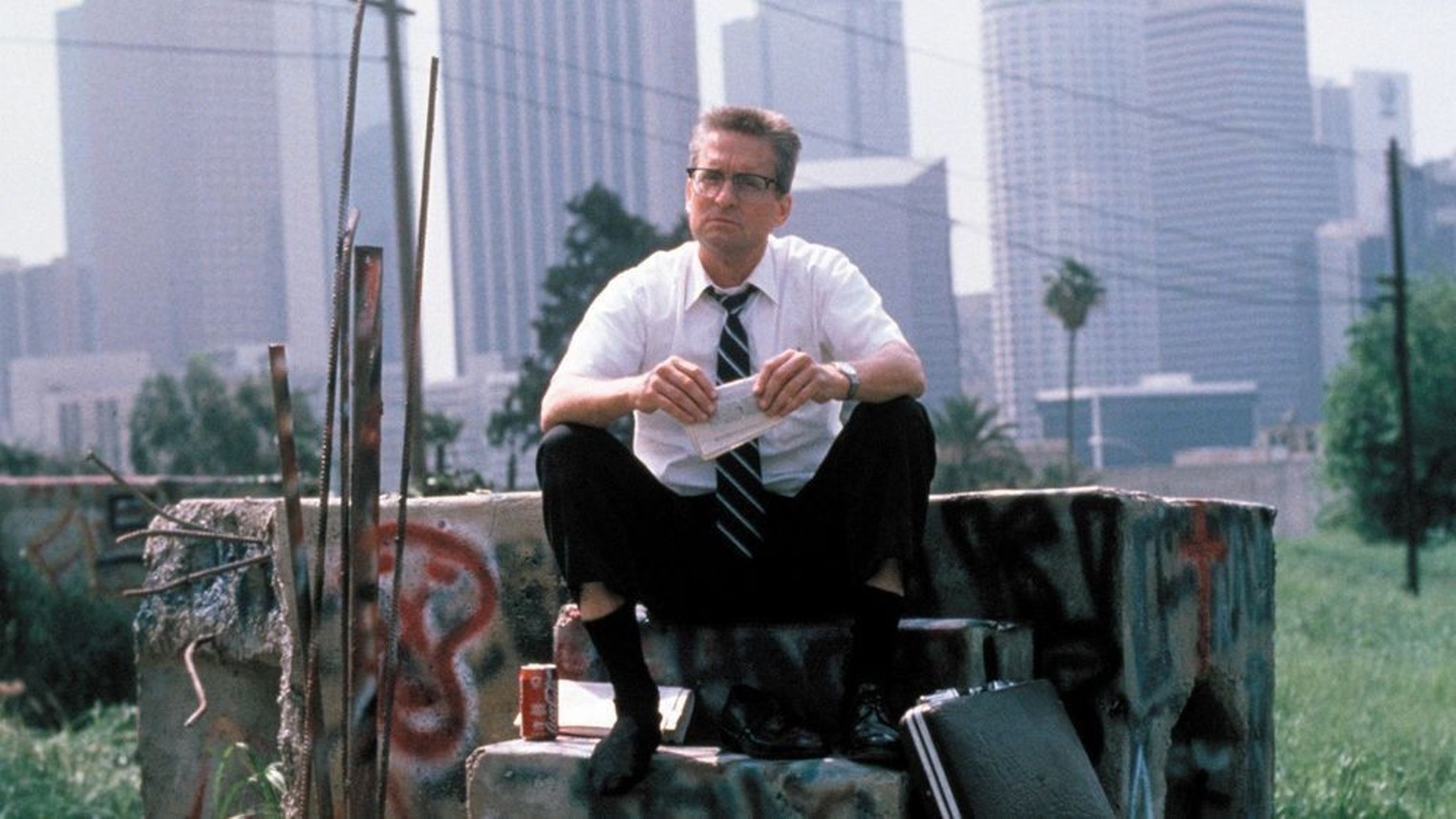Falling Down: 25 Tears Later, Does America Get That Michael Douglas'  Flat-Topped Avenger Was the Villain?