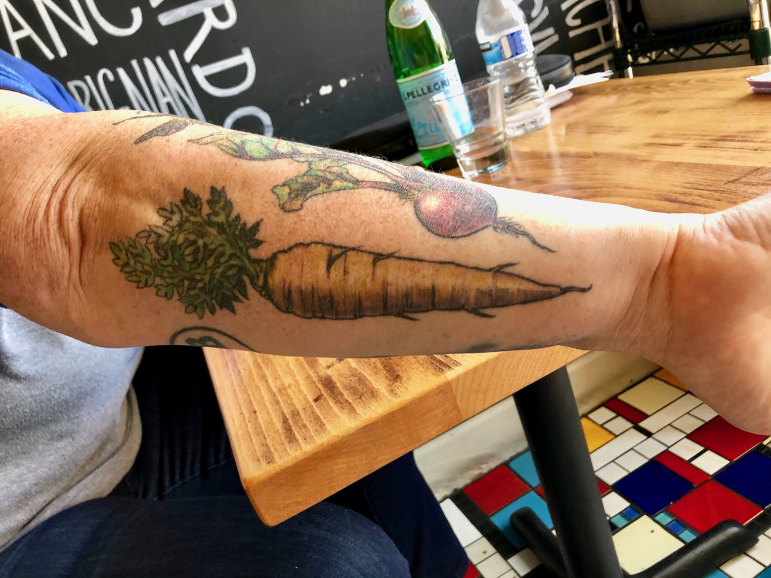 gnarly carrot for ben, thanks for the trust! more veggie tats in march pls  🥕🥕🥕 . . . . . . #foodtattoo #botanicaltattoo #illustr... | Instagram