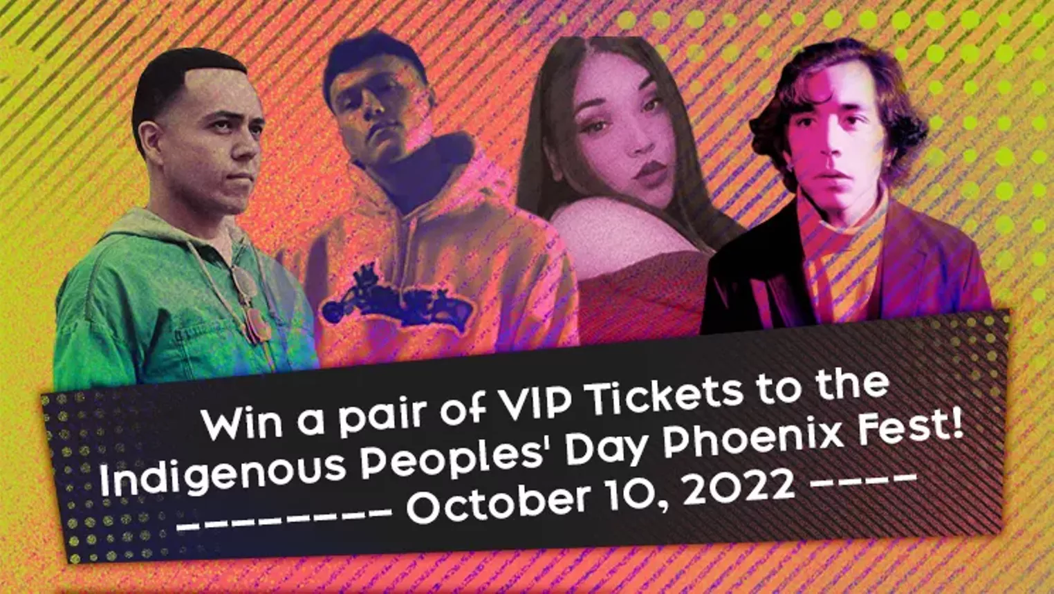 Win 2 VIP Tickets to Indigenous Peoples' Day Fest - Vimarsana News