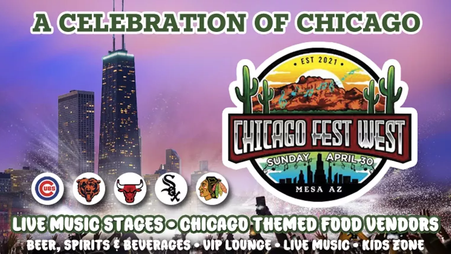 WIN A PAIR OF TICKETS TO CHICAGO WEST FEST - Vimarsana News