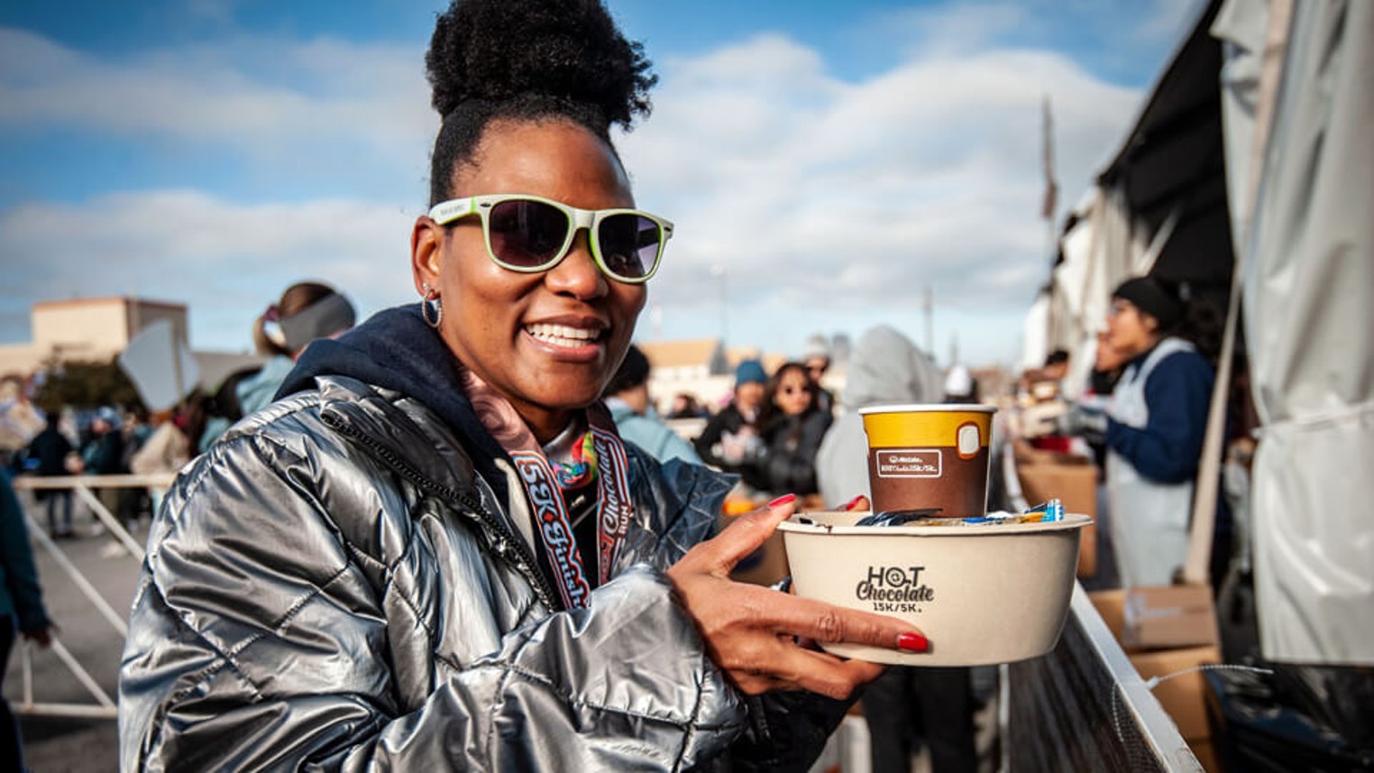 This weekend's Hot Chocolate Run in downtown Phoenix is a sweet treat
