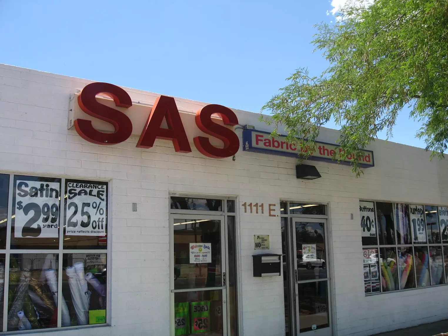 SAS Fabric by the Pound Phoenix Phoenix New Times The Leading