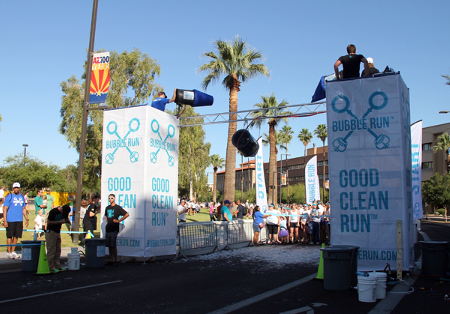 Colors and Bubbles Galore at the Phoenix Bubble Run Phoenix Phoenix