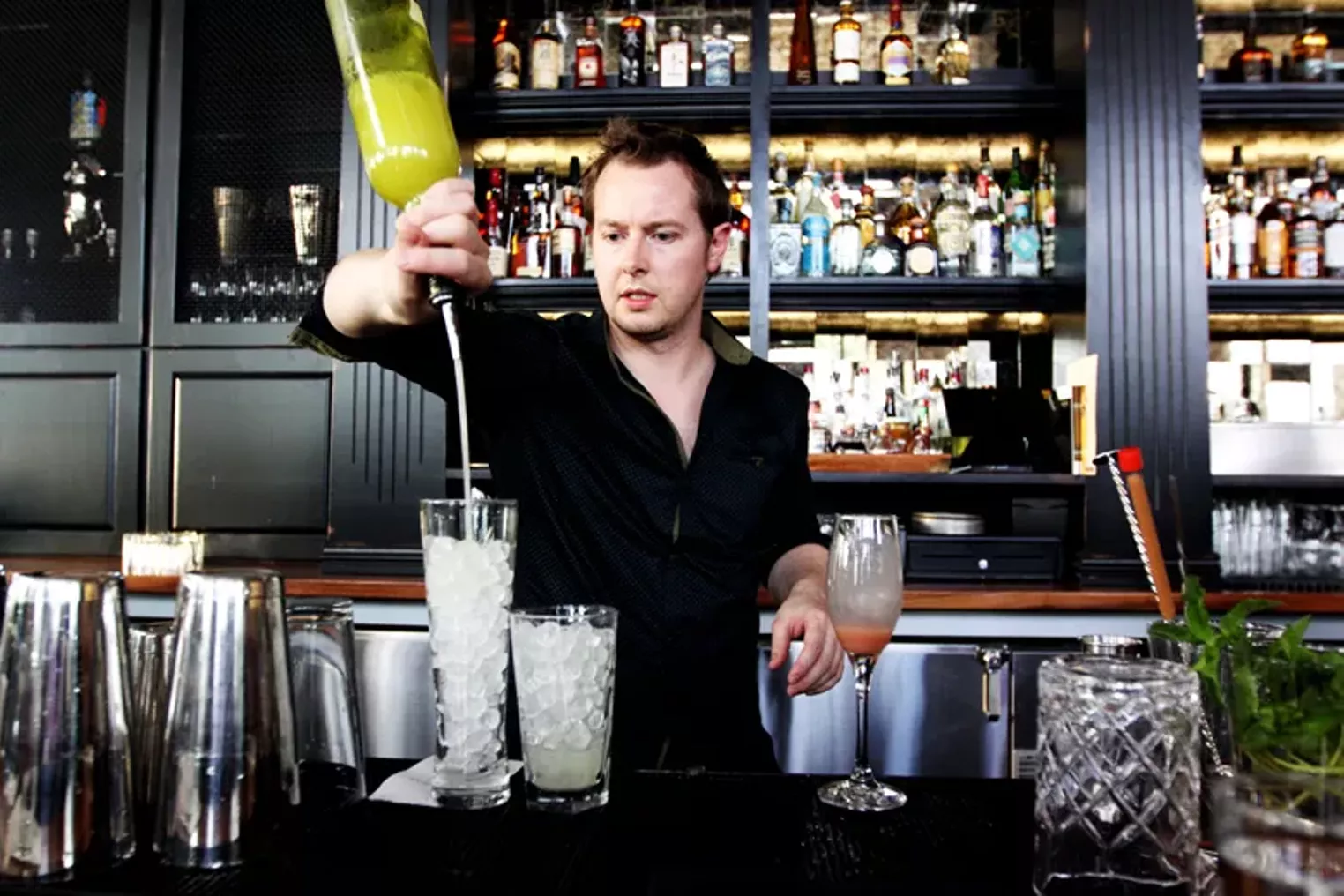 Inside Bitter & Twisted Cocktail Parlour in Downtown Phoenix Phoenix