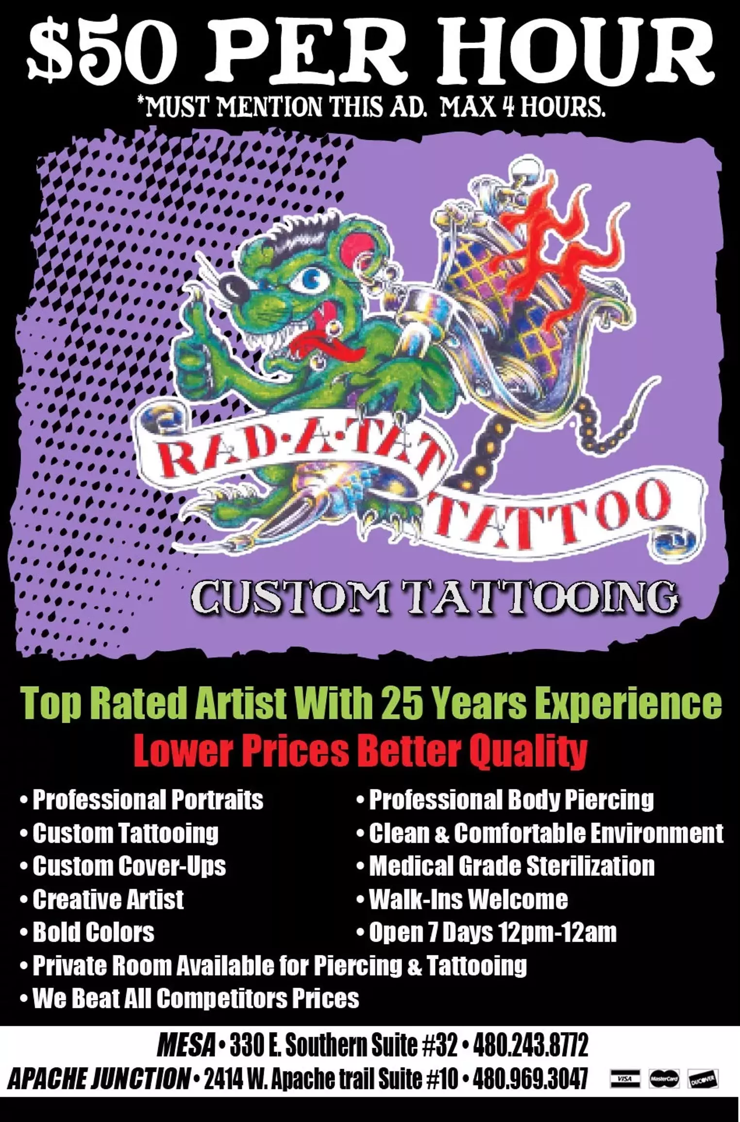 RadaTat Tattoo Phoenix New Times The Leading Independent News