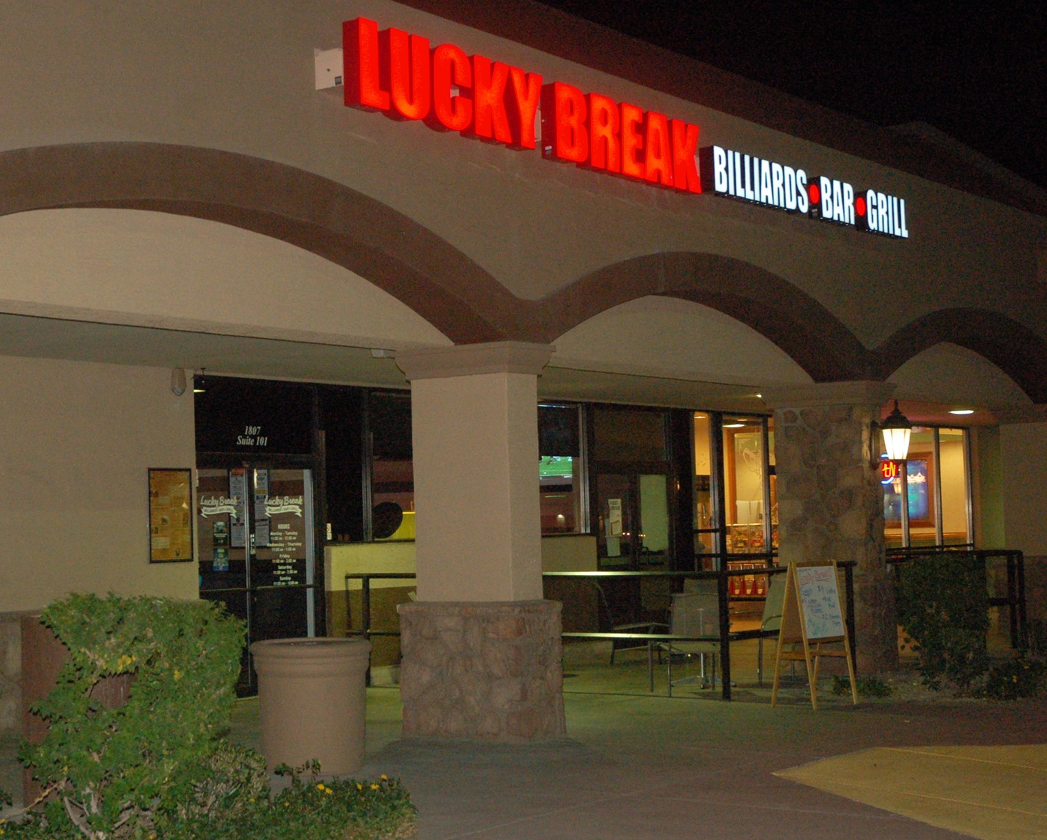 Best Sports Bar, Tempe 2013 Lucky Break Bars and Clubs Phoenix