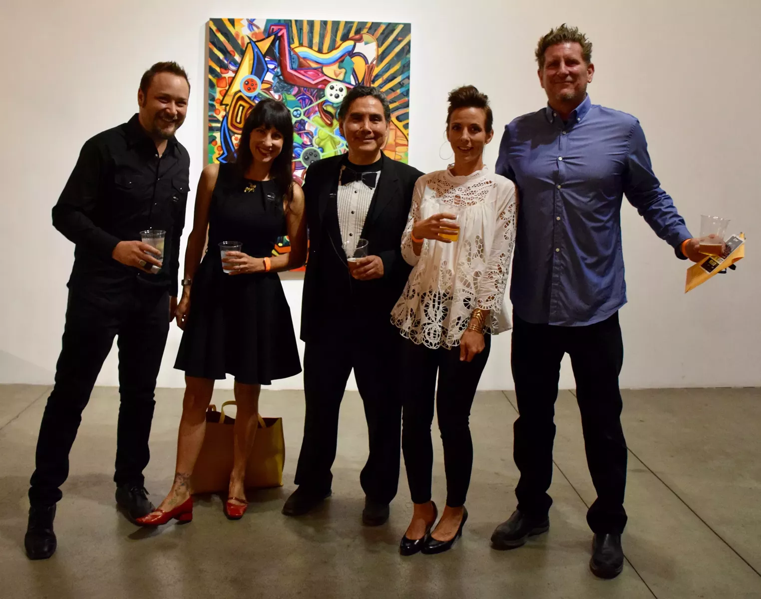 Artists Get Fancy for ArtLink's Art d'Core Gala at Bentley Gallery in