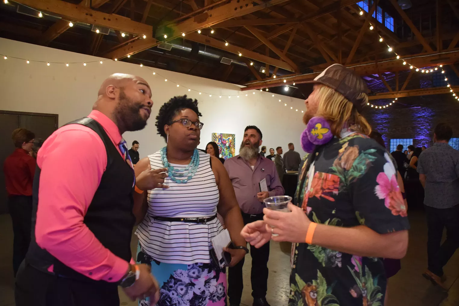 Artists Get Fancy for ArtLink's Art d'Core Gala at Bentley Gallery in