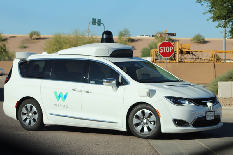 When riders request one of four different types of rides through the Uber app, they could be matched with a driverless Waymo vehicle.