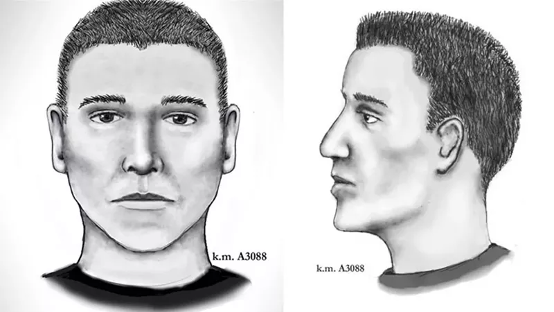 Image: Police sketches of the Serial Shooter.
