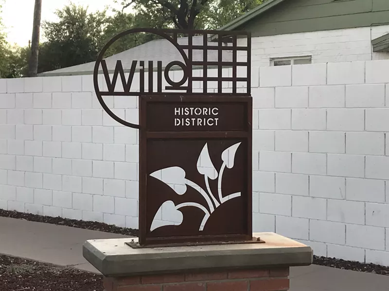 Image: Here's how a Willo wall looks without mural art.