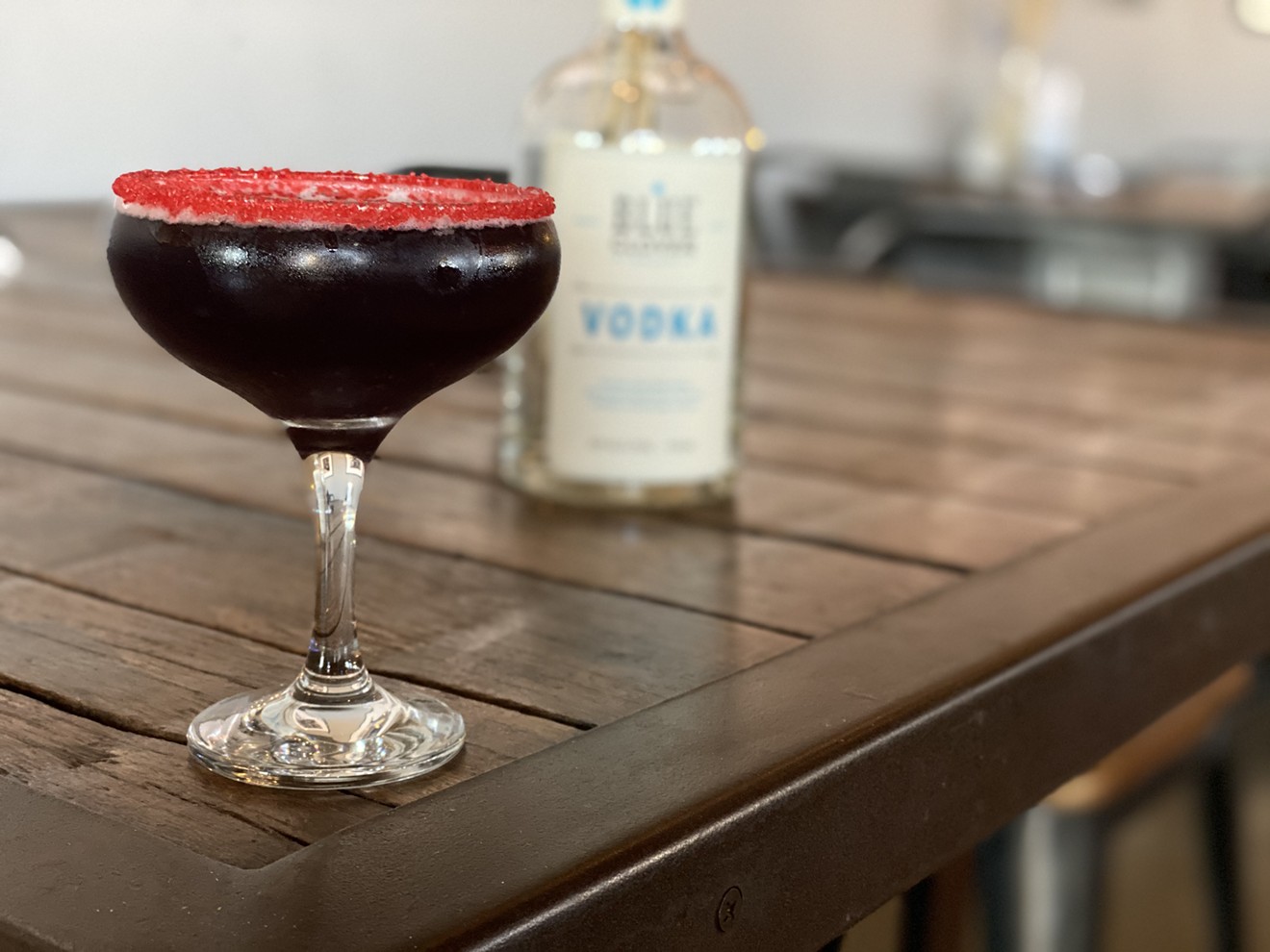 Enjoy a special cocktail all month at Blue Clover Distillery.