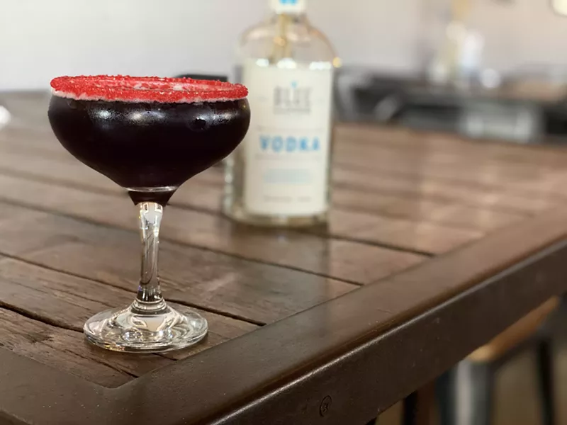 Image: Enjoy a special cocktail all month at Blue Clover Distillery.
