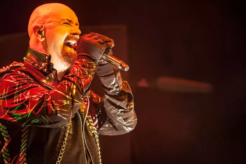 Image: Rob Halford of Judas Priest.