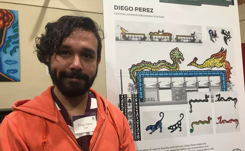 Image: Valley Metro Announces More Artists for South Central Light Rail Extension