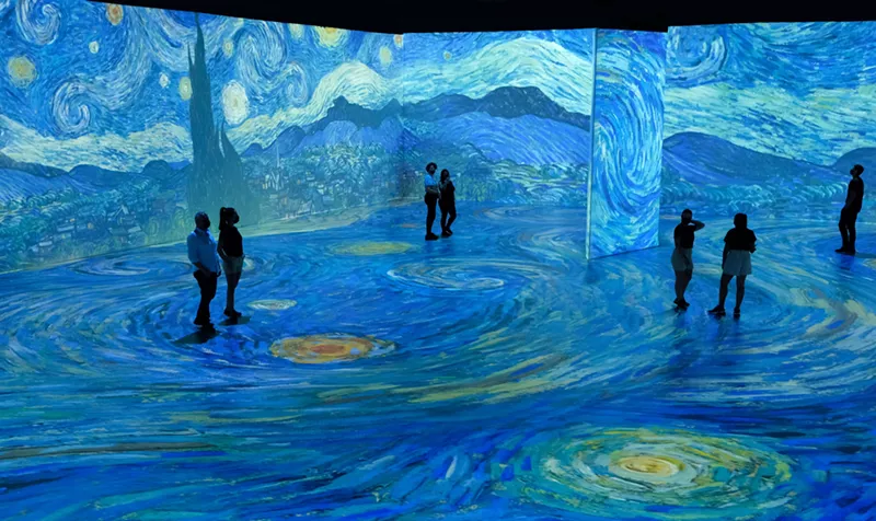 Image: An immersive Van Gogh experience is opening in Scottsdale next month.