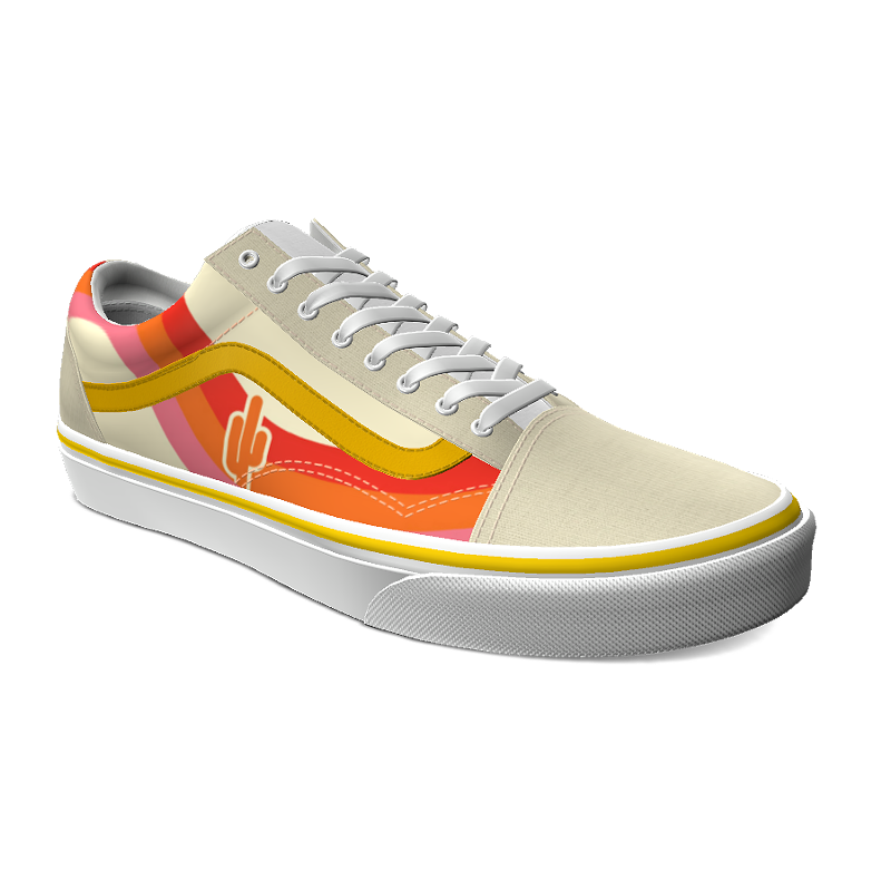 Image: It's the Vans x Chin Up Donuts collab.