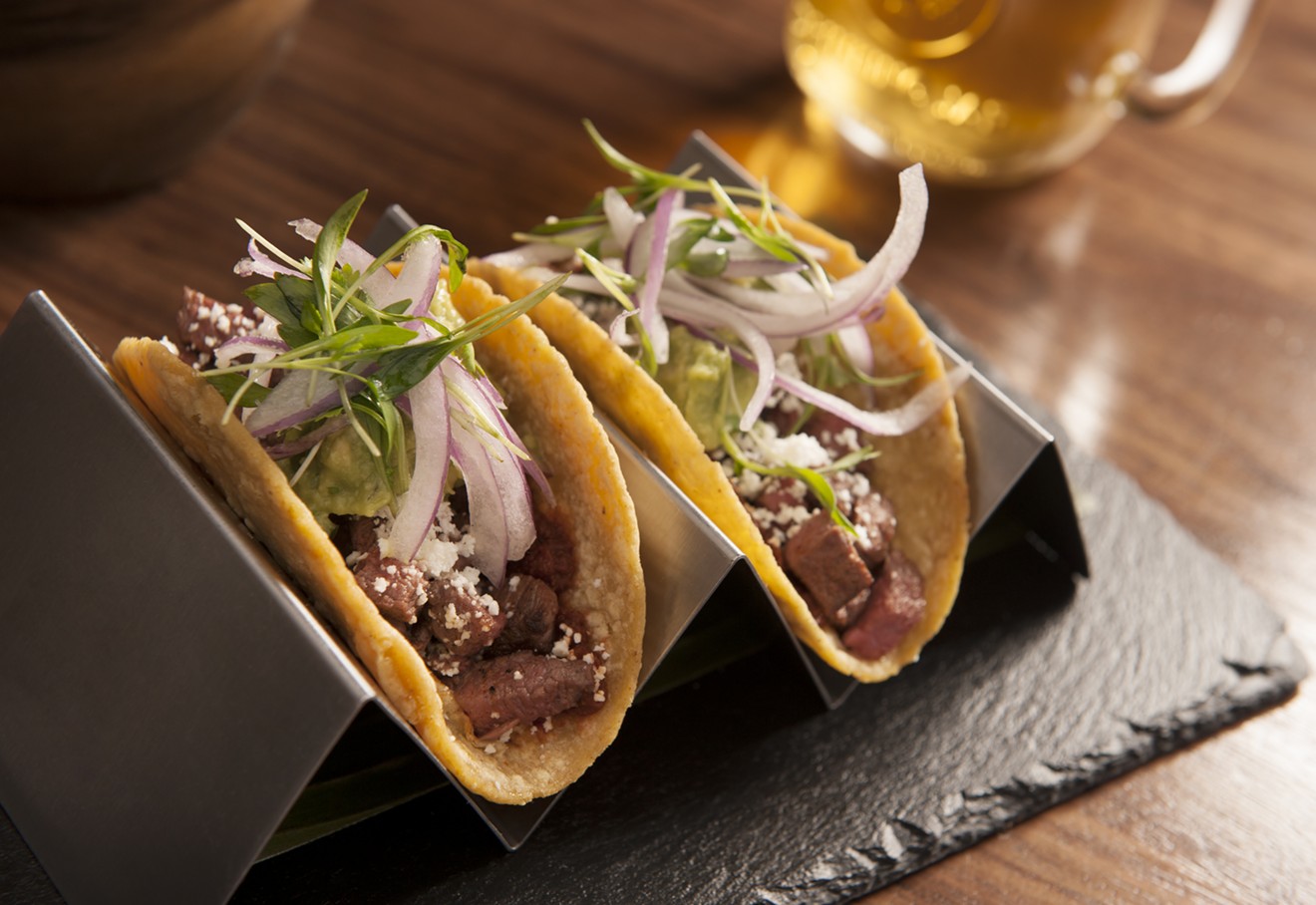 Toca Madera features Mexican cuisine for both meat eaters and vegetarians.