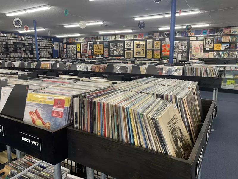 Image: The In Groove's bins are super-organized and full of extra-clean vinyl.