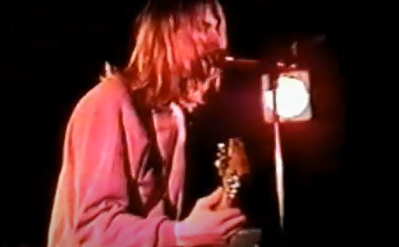 Watch legendary band Nirvana perform at The Mason Jar in Phoenix in 1990