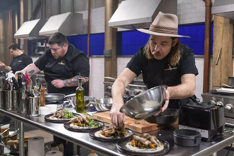 Image: Phoenix chef Derek Christensen will compete for the second time on a Food Network competition cooking show, trying his hand at creating dishes from desert mystery basket ingredients on "Chopped."