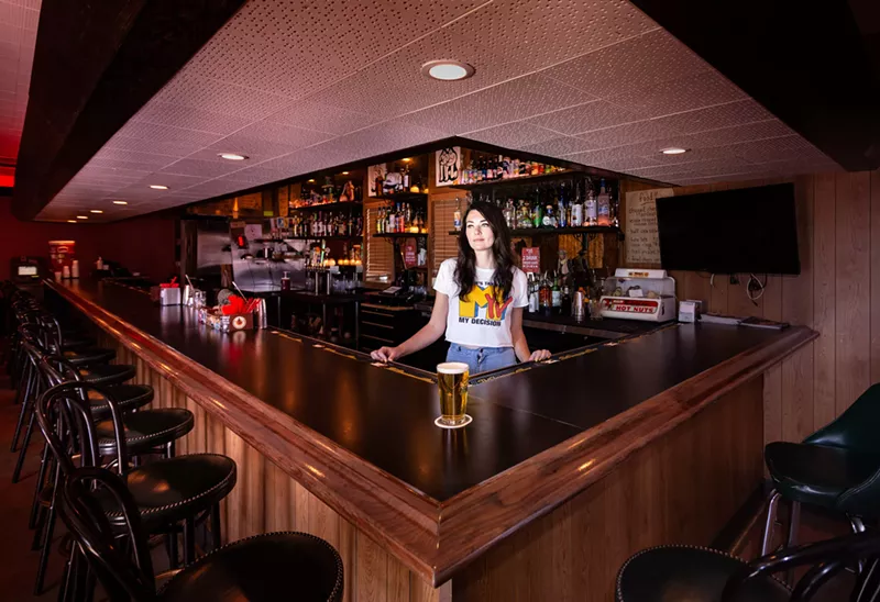 Image: Gracie's Tax Bar owner Grace Perry had a moment at Arizona Federal Theatre.