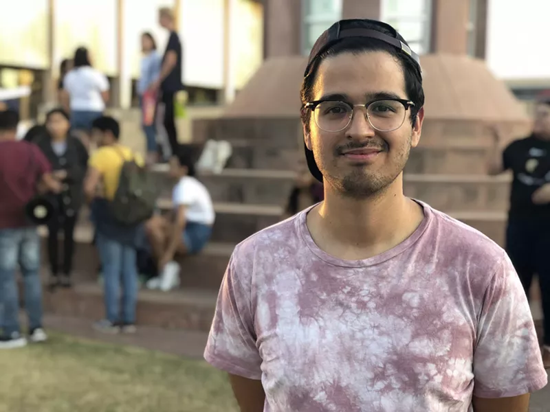 Image: Mario Mosqueda, a Dreamer from Mexico and ASU biomedical engineering student, came to the United States when he was 6.
