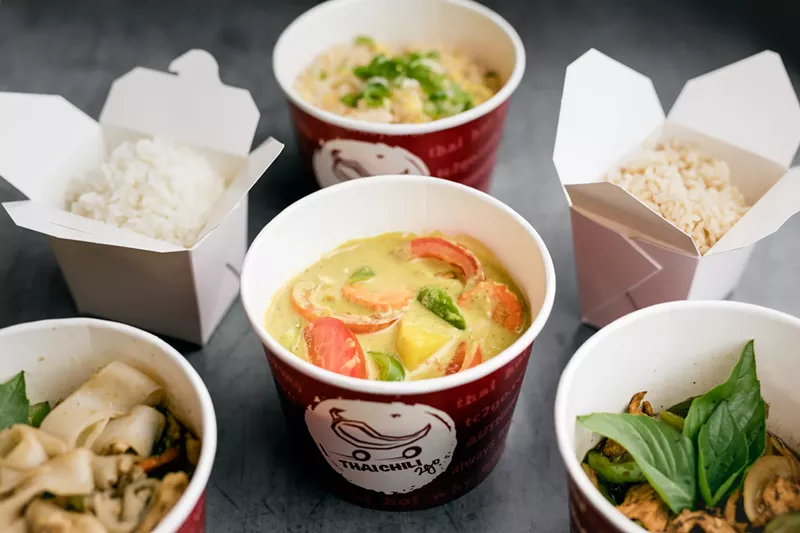 Image: Takeout from Thai Chili 2 Go.