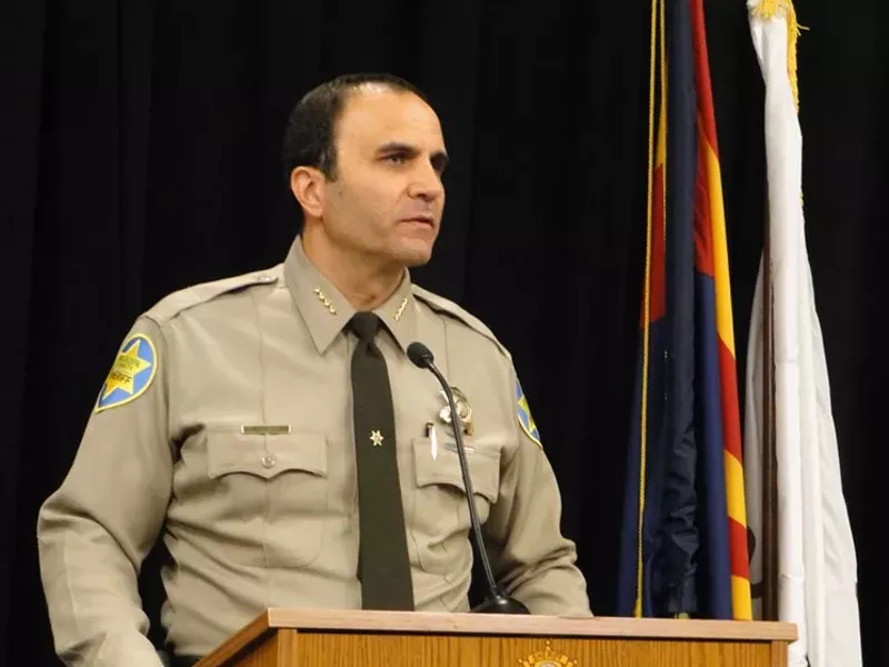 Image: Maricopa County Sheriff Paul Penzone has tried to distance himself from former Sheriff Joe Arpaio but faces a contempt of court citation over a lawsuit that started under his predecessor.