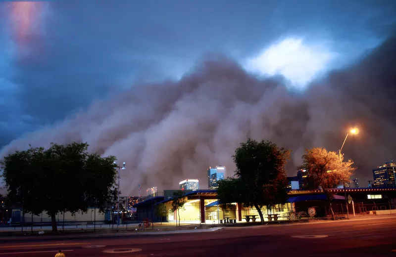 Image: The term "haboob" comes from the Arabic word for "blowing furiously."