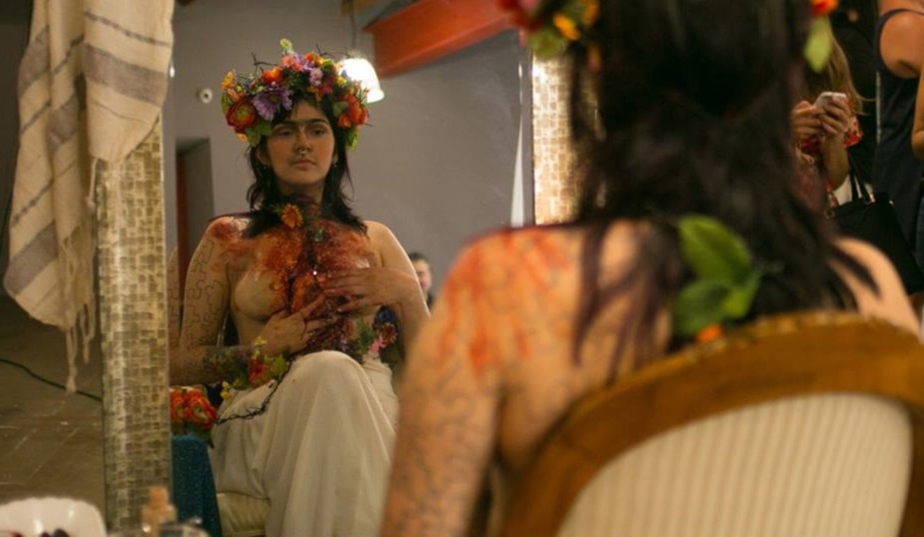 Athena Sanchez is creating a Frida-inspired installation for Queer Frida.