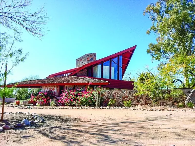 Image: The Georgine Boomer House, featured on a past Modern Phoenix Home Tour.