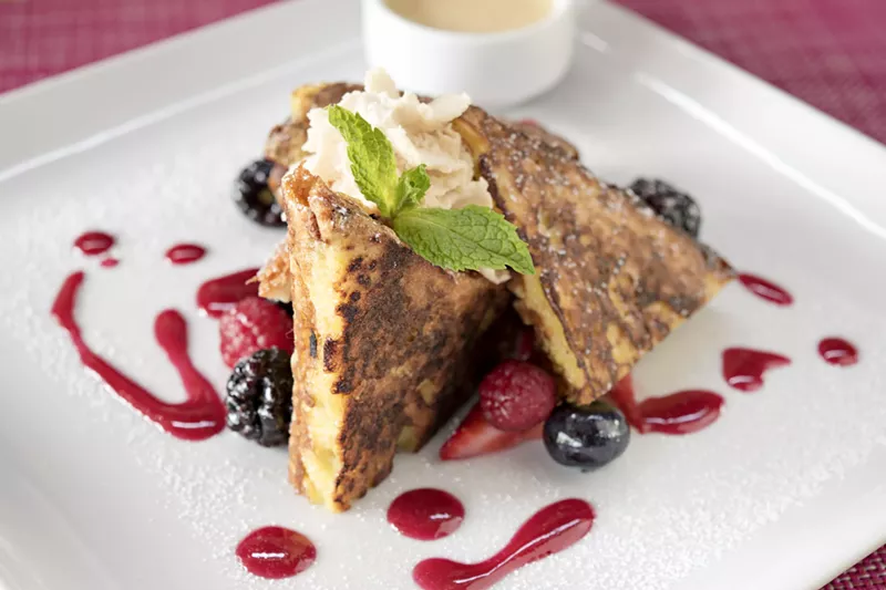 Image: French toast is one of many brunch options at SumoMaya.
